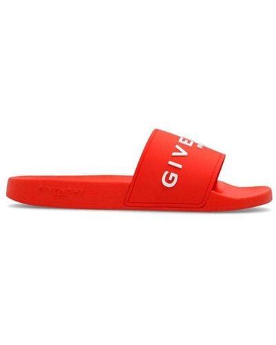 givenchy slides red|givenchy slides cheap.